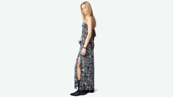 VESTIDO RISTY JAC WINGS ZADIG &amp; VOLTAIRE